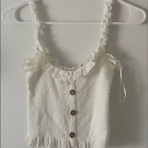 Ruffle Tank Top